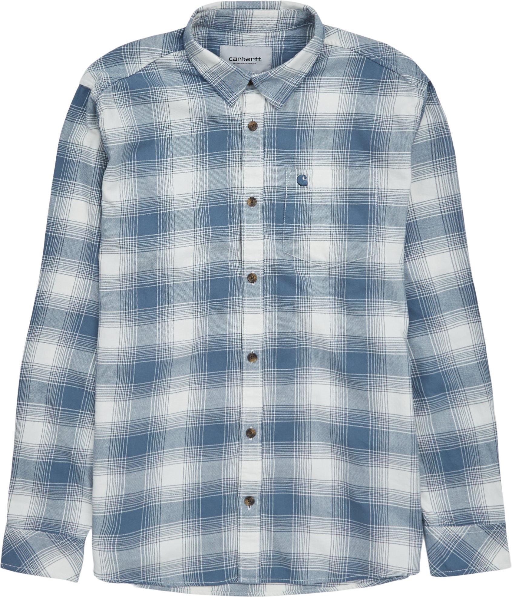 Carhartt WIP Shirts L/S DEAVER SHIRT I030625 Blue